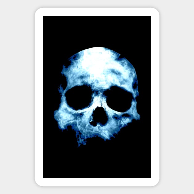 Ghostly Skull Sticker by InfinityTone